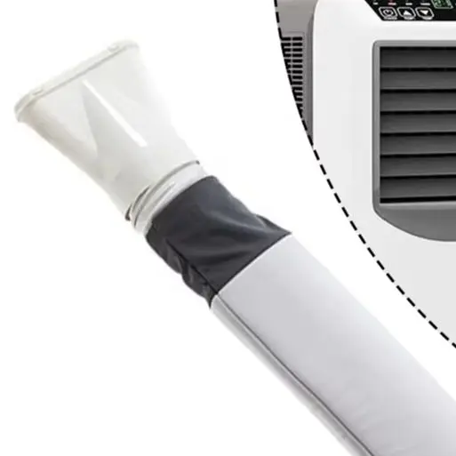 

Обертка для шланга переменного тока, многоразовая обертка для воздуховода кондиционера для портативного кондиционера, изолированная крышка переменного тока, вентиляционное отверстие, выхлопная труба