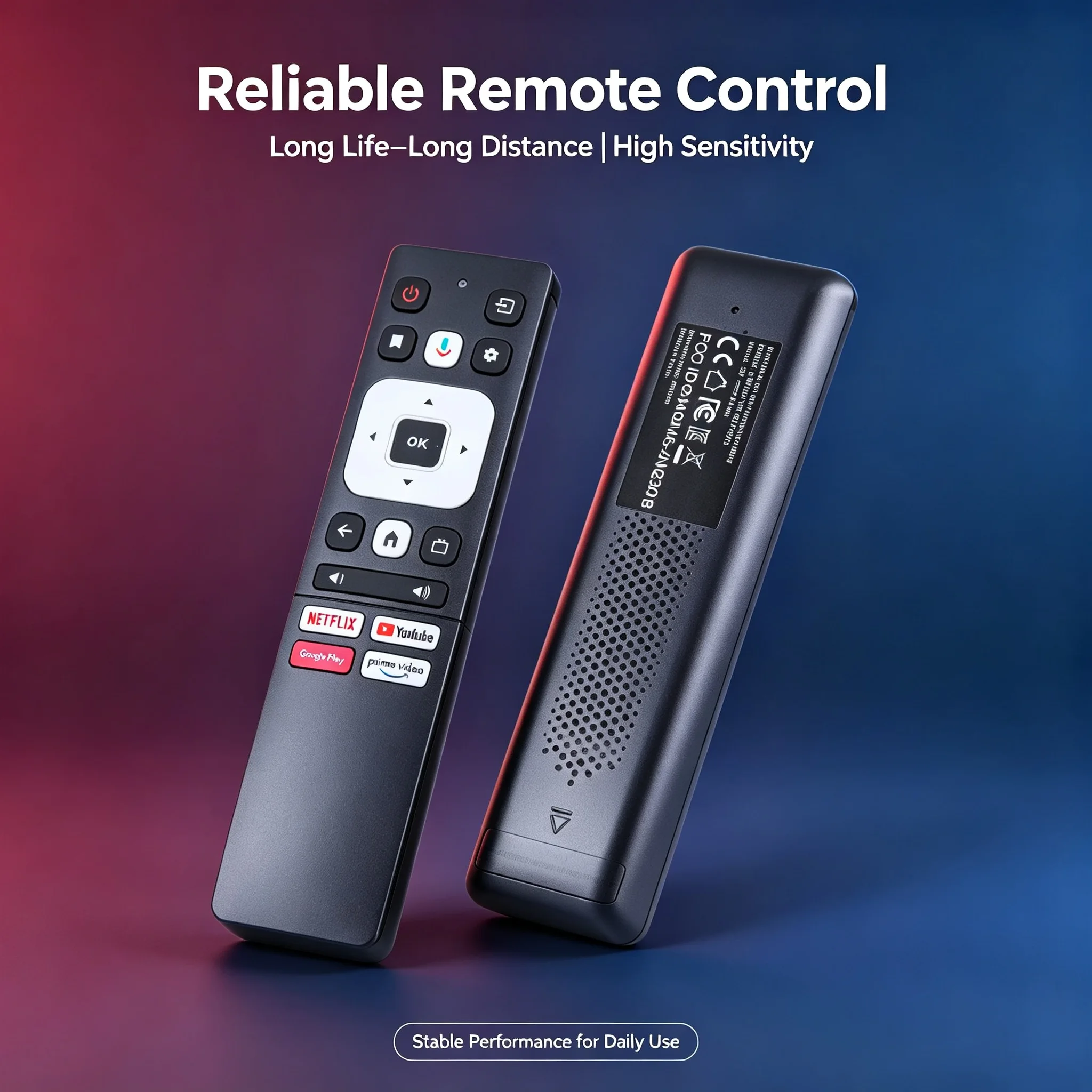 Remote Control AN2301B-0KG-003 For Indurama 43tikfcfhd 50TIKGFUHD4K Challenger Hyundai Olimpo LED TV