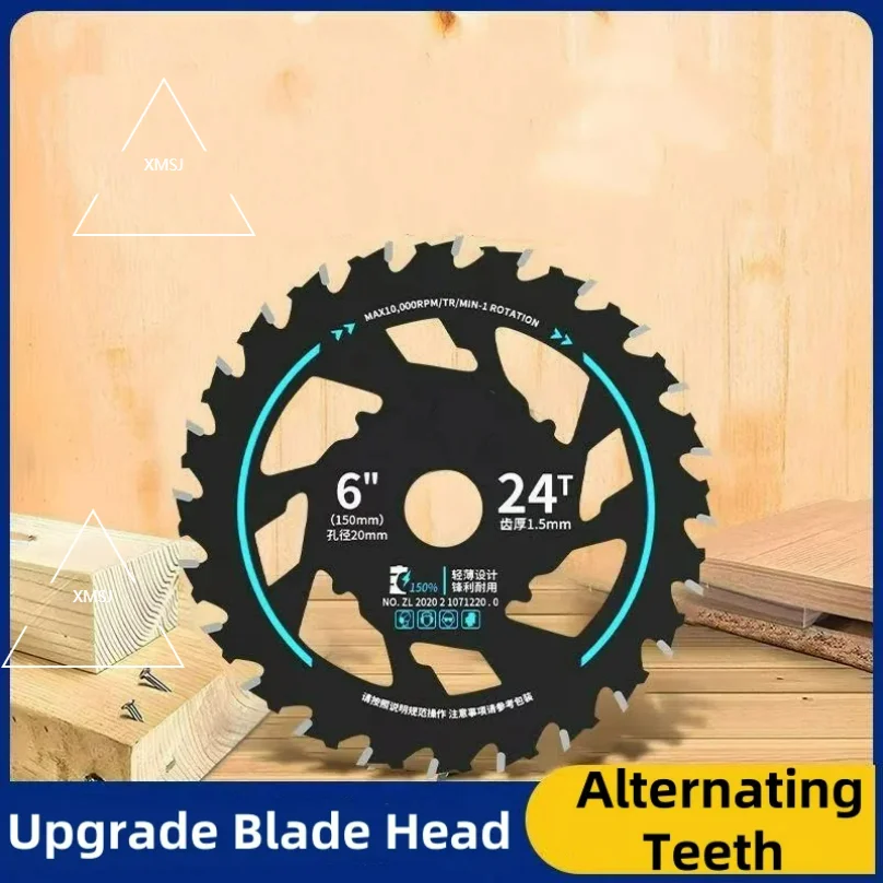 Efficient Energy Saving Lithium Saw Blades 5/5.5/6/6.5-inch Circular Saw Blade Wood Cutting Saw Blades Woodworking Alloy Grinder
