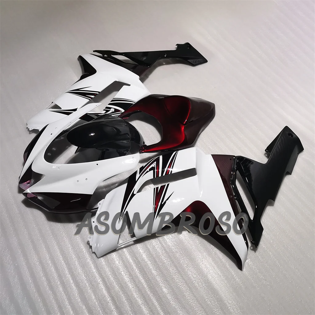 Carenagem conjunto para Kawasaki Ninja, rua esporte reparação do corpo, peças de reposição, livre personalizado, ZX6R 07 08, 2007, 2008, alta qualidade