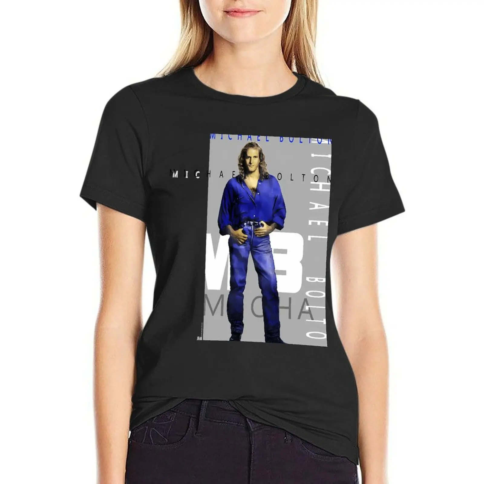 Michael Bolton 1994 The One Thing Tour T-Shirt cute tops funnys oversized t-shirt dress for Women plus size sexy