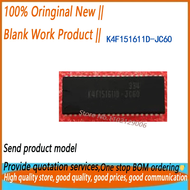 10pcs K4F151611D-JC60 K4F151611D-JL60 K4F151611D K4F151611 SOJ-42  New Original