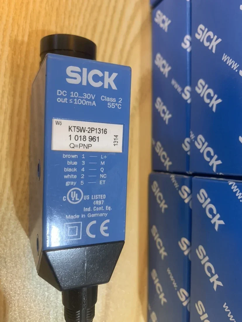 2025.5 German SICK Color Code Sensor KT5W-2P1316 New Original Genuine Fake One Penalty Ten