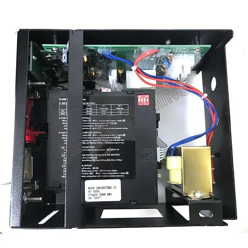 Coin Operared Timer Control Box with 6 Kinds Coins Acceptor Selector for Washing Machine DG600F