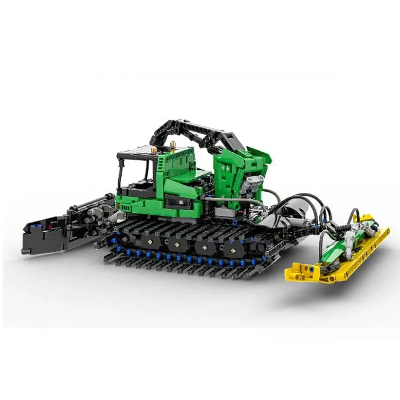 MOC-30686 Compatible con vehículo de orugas clásico para niños, modelo de costura, 1029 piezas, bloques de construcción, juguetes de cumpleaños y navidad, regalos