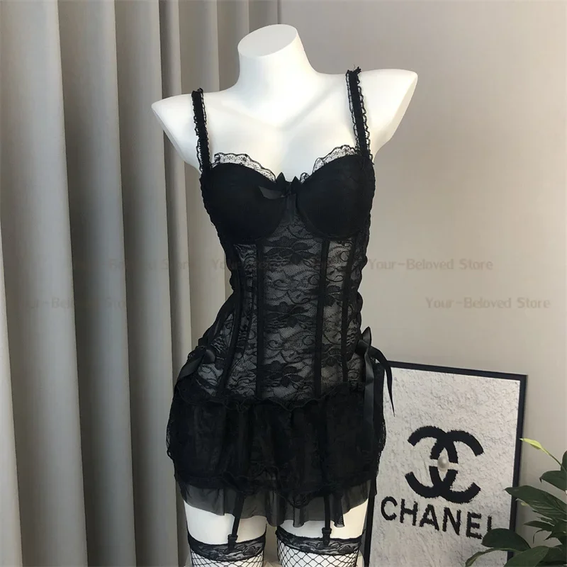 سيدة بيبي دول فستان خادمة زي موحد لعب الأدوار فستان النوم جنسي الملابس الداخلية تأثيري الإباحية ازياء دعوى الساخن مثير امرأة الملابس الداخلية #2