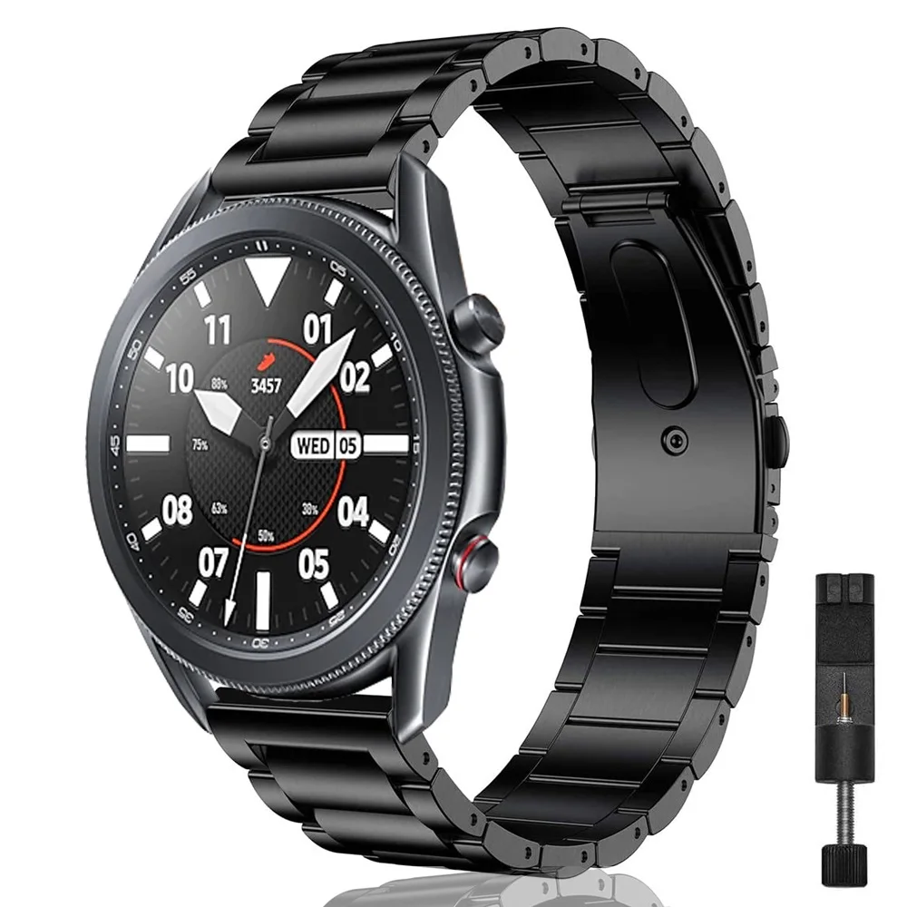 For samsung galaxy watch 3 band 45mm 41mm 46mm active 2 strap 20 22mm correa for amazfit gts 2 gtr 2 huawei watch gt 2 pro gt2