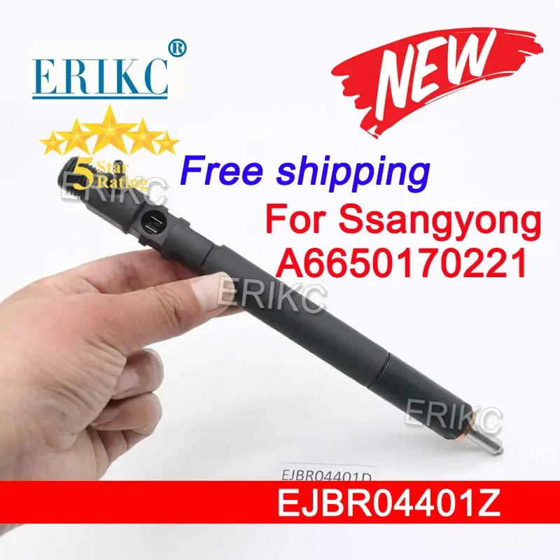 Nozzle A6650170221 Injector EJBR04401D Diesel Sprayer 6650170221 For Delphi Ssangyong Rexton EJBR04401Z