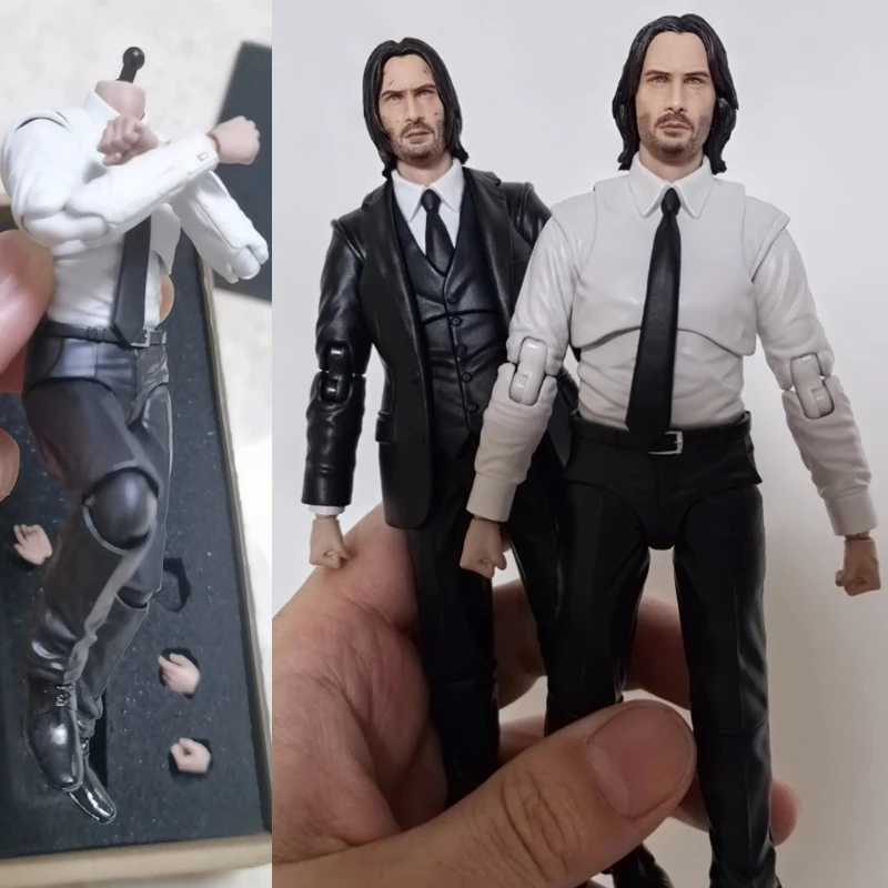 

В наличии: Модель тела солдата Джона Уика в белой рубашке, масштаб 1/12, для 6-дюймовых фигурок Mafex SHF.