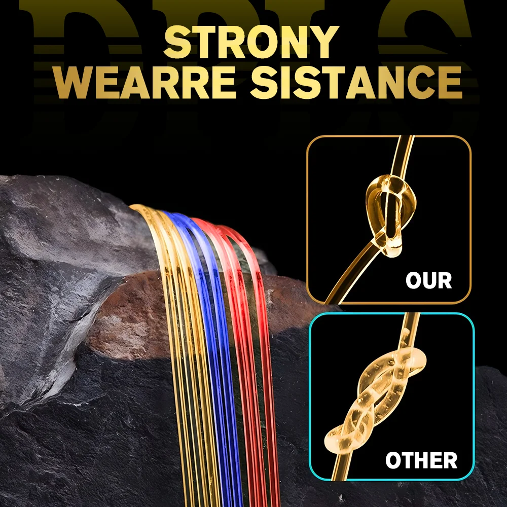 Thornsline 500 متر خيط صيد من النايلون الملون قوي مقاوم للتآكل ذاكرة منخفضة صب طويل ناعم لصيد الأسماك في بحيرة نهر البحر #4