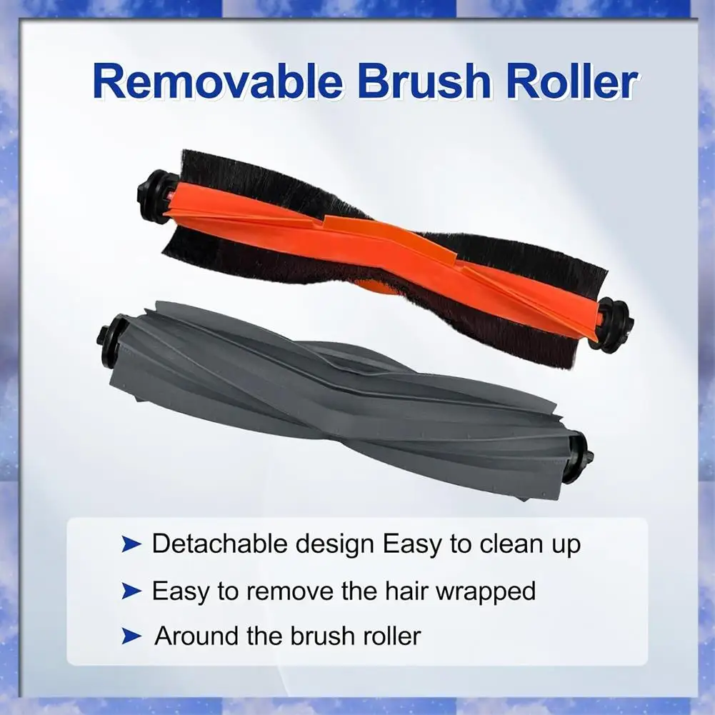 

Gen Basic For Dreame X30 Ultra Robot Vacuum Cleaner Main Side Brush Hepa Filter Mop Cloth Dust Bags Replacement Accessories