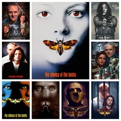 5D The Silence Of The Lambs Film Diamond Painting Horror Movie Anthony Hopkins Cross Stitch Picture Mosaic Home Decor