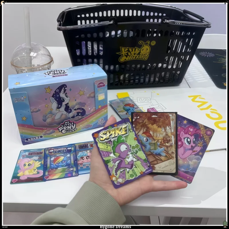 original-kayou-my-little-pony-friendship-eternal-card-rainbow-pack-vol5-xr-usr-transparent-flash-cards-anime-trading-card