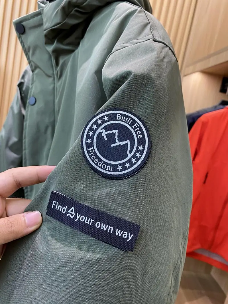 Jaket Kerja Luar Ruangan Pria Aphene Self-Heating Berbahan Katun, Mantel Musim Dingin Modis, Hangat, Model Stand Fit, Panjang Reguler, Berkerudung