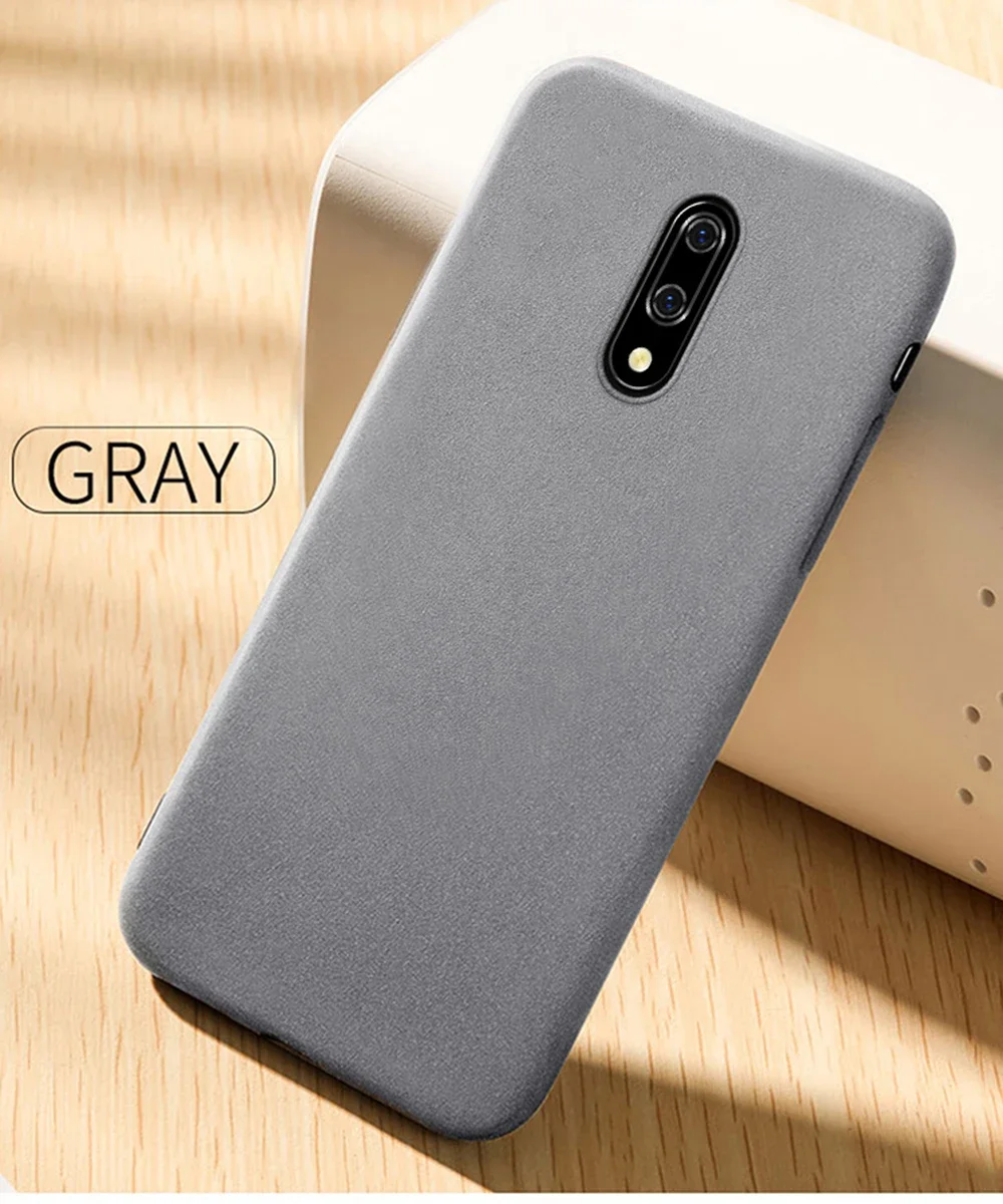 Matte Sandstone Silicone Phone Case For Oneplus 7 8 Pro 5T 5 One Plus 6T 6 Oneplus7 Soft Frosted TPU Skin Cover Coque Protection