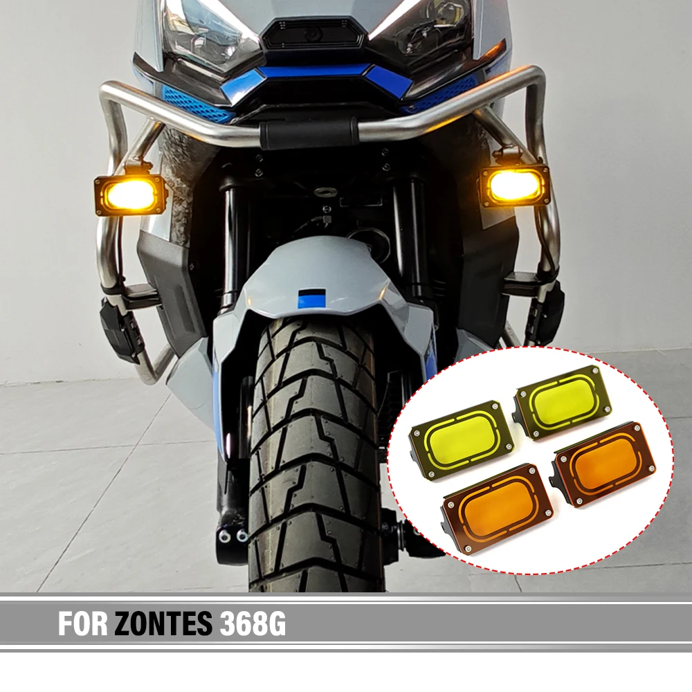 

Для ZONTES 368G 368 G 368-G сигнальная мигалка, светодиодная противотуманная фара, защита, крышка прожектора, защита прожектора мотоцикла