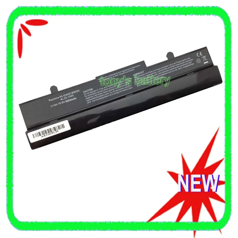 

6-элементный аккумулятор AL31-1005 AL32-1005 для Asus Eee PC R1000 1005H 1001 1101HA 1005P 1005PE 1005PQ серии PL31-1005 PL32-1005