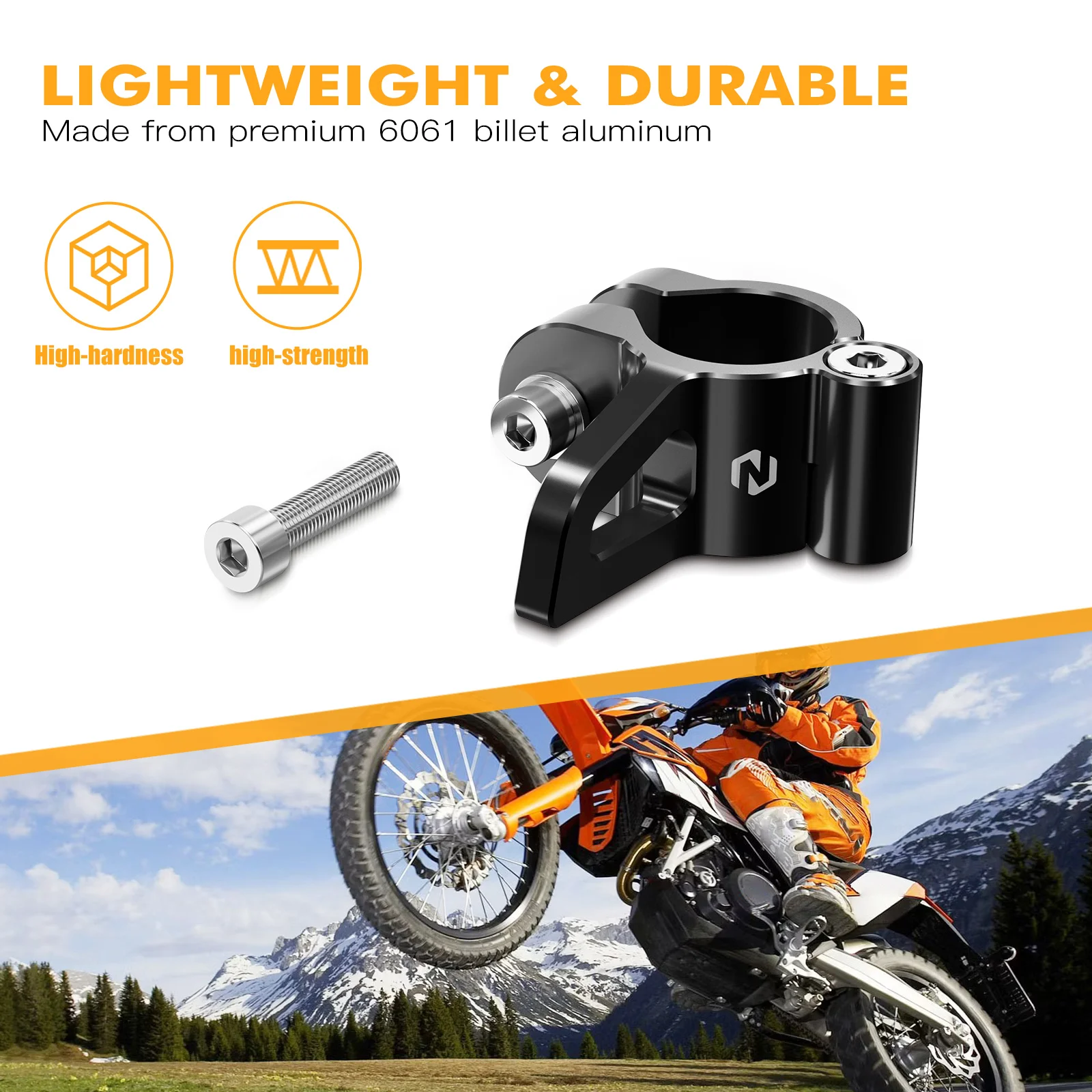 Für KTM 690 Enduro R/RA 2008–2023, Ständer, Seitenständer, Spitze, fetter Fuß, Husqvarna 701, Enduro 2016–2024, GasGas 700 ES 2022–2024 – Detail 9