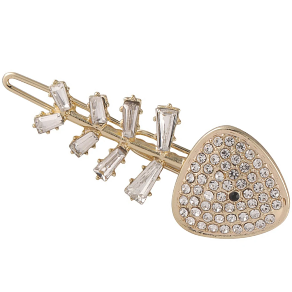

Hairpin Barrettes for Girls Accessories Clips Rhinestones Small Alloy Styling Woman