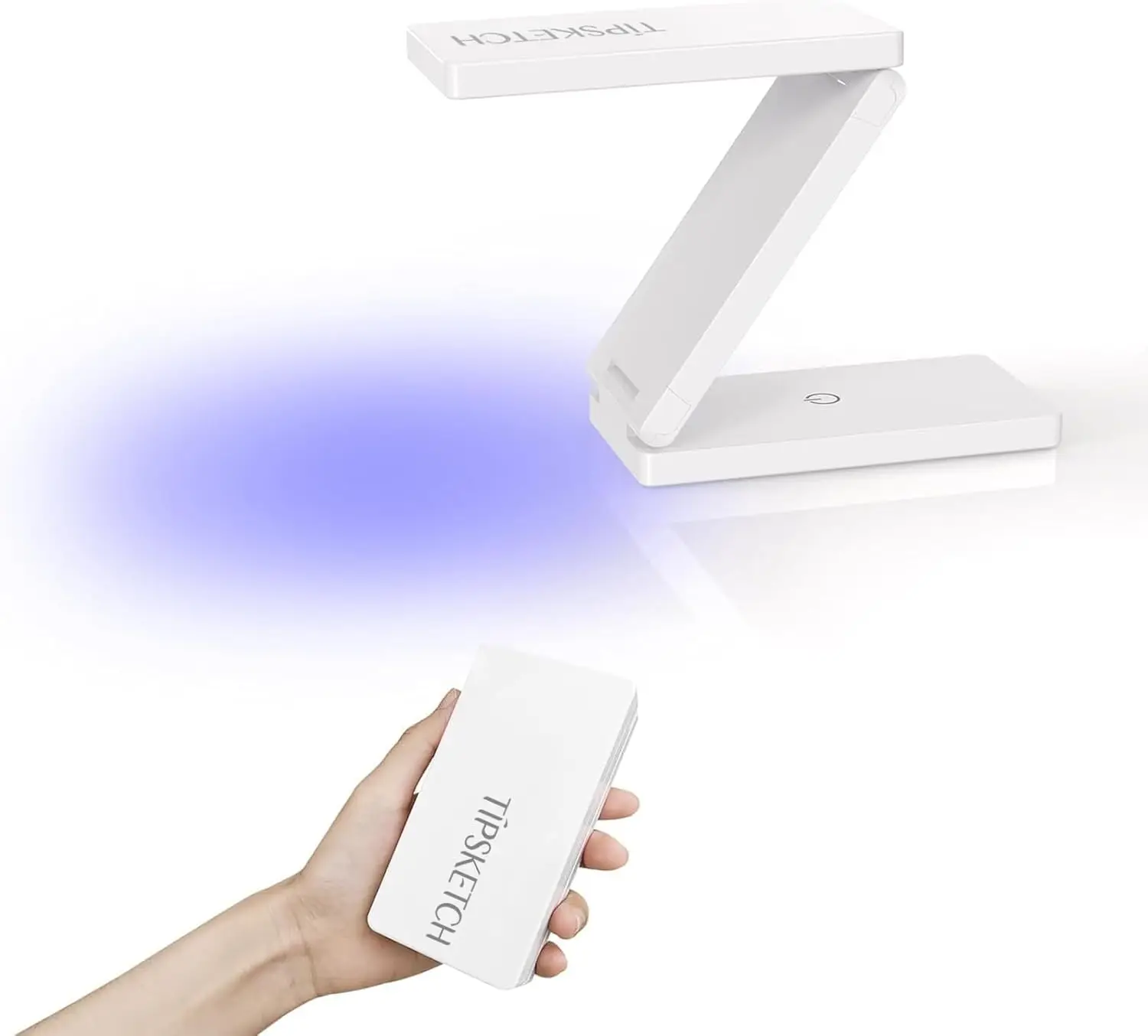 مصباح أظافر بالأشعة فوق البنفسجية بقدرة 18 وات LED معالجة سريعة، مؤقت مزدوج، من النوع C، متوافق مع جميع طلاءات الجل