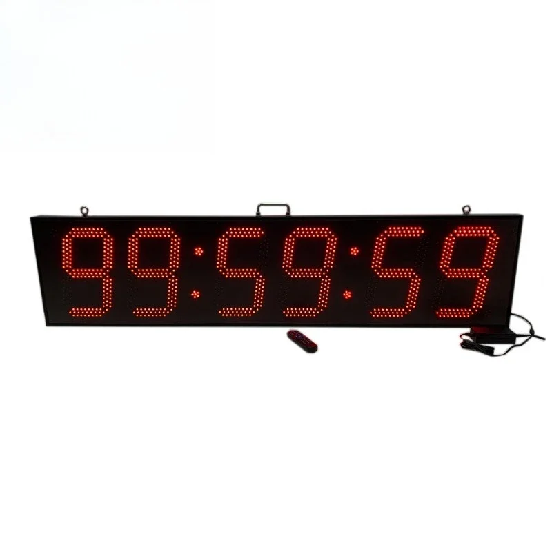 12-Inch large screen outdoor waterproof double-sided electronic timer professional marathon timer