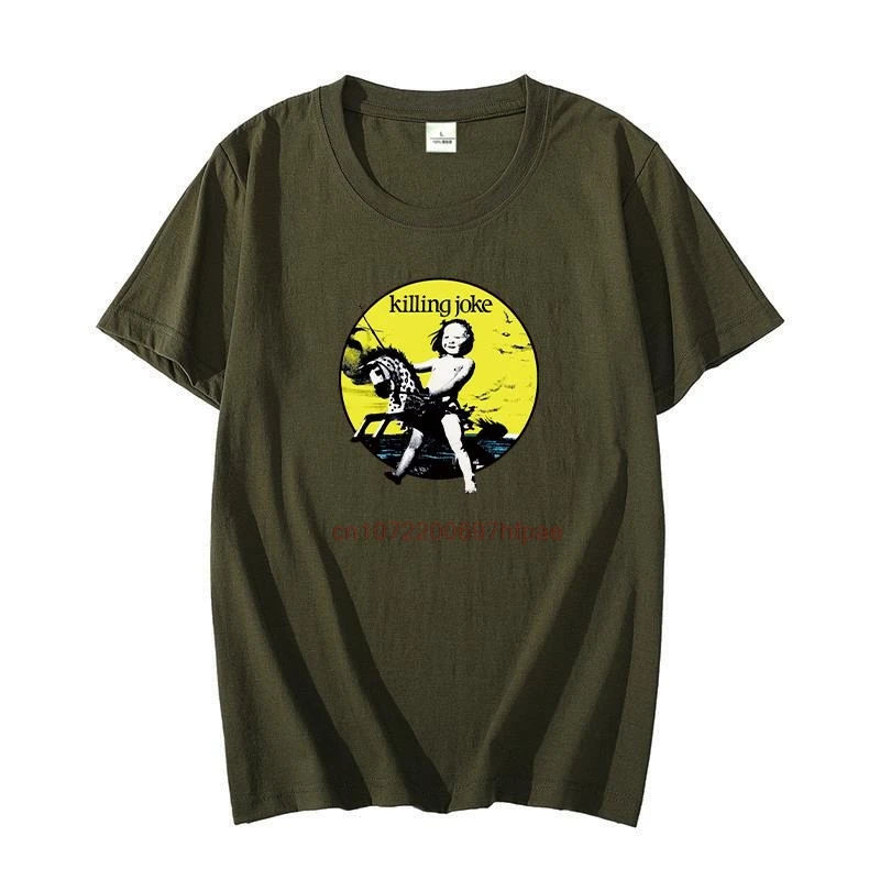 Killing Joke Lets All Go To The Fire Dances Cotton Oversize t-shirts O-neck T-shirt Summer Short Sleeve t-shirts Men's Clothing