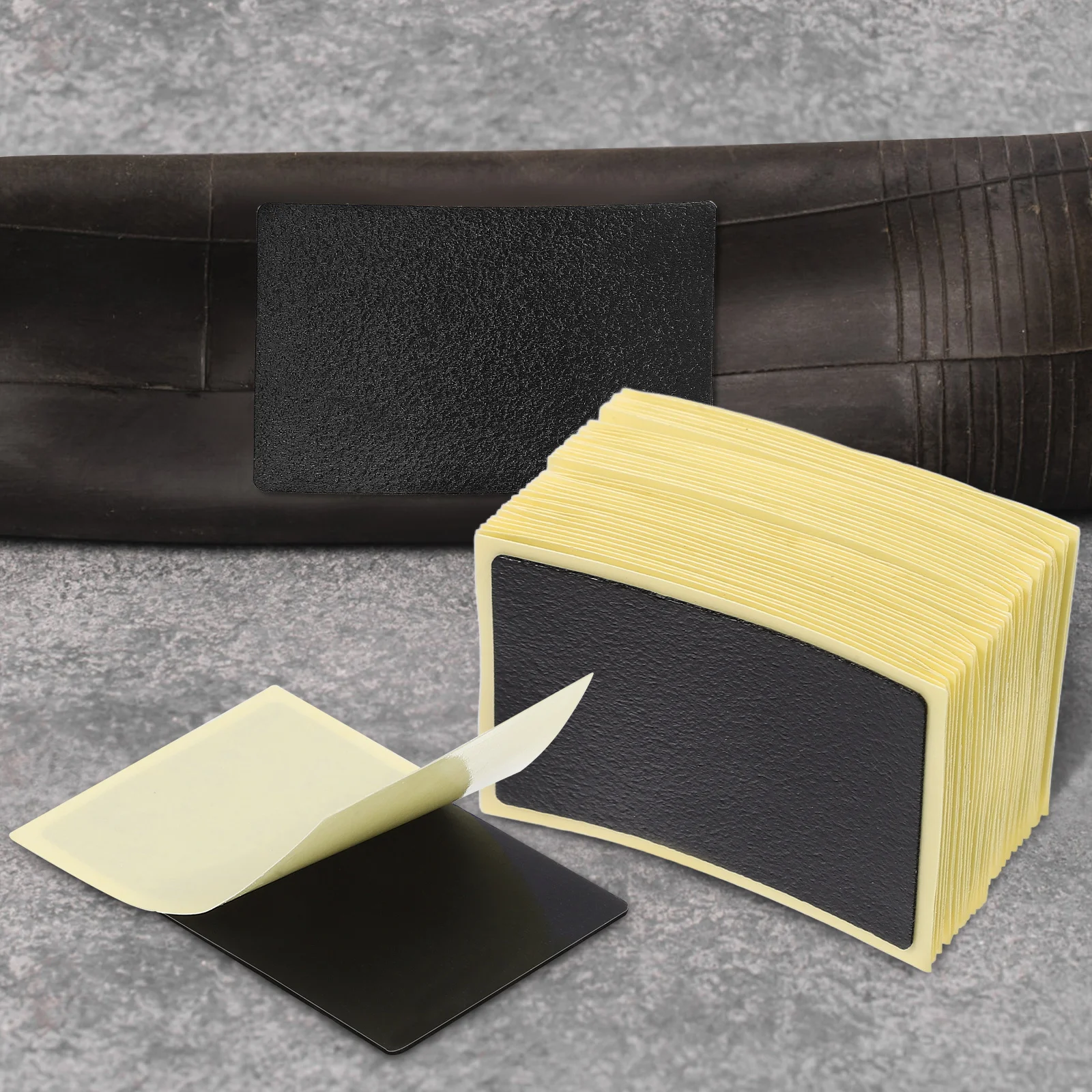 

40Pcs Tire Patches Heavy Duty Bicycle Tube Repair Kit Easy to Use Long Lasting Rubber Patch for Bike Tires Tire Patch