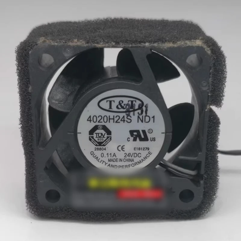 

Free shipping for brand new 4020 40 * 40 * 20MM 24V 0.11A 4020H24S ND1 cooling fan