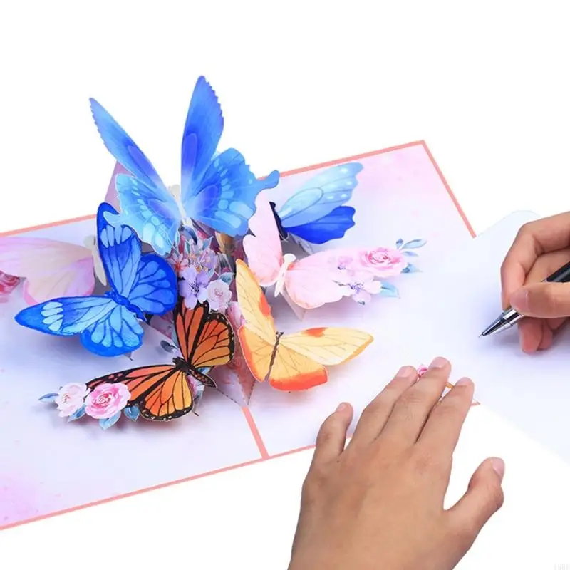 45BE 3D منبثقة بطاقة المعايدة