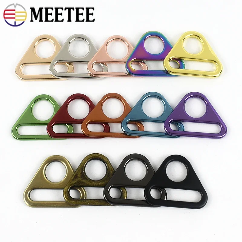 5/10Pcs 25mm Metal Ring Buckle for Bag Strap O Dee Clasp Backpack Belt Slider Rings Hooks Bikini Closures Button DIY Accessories