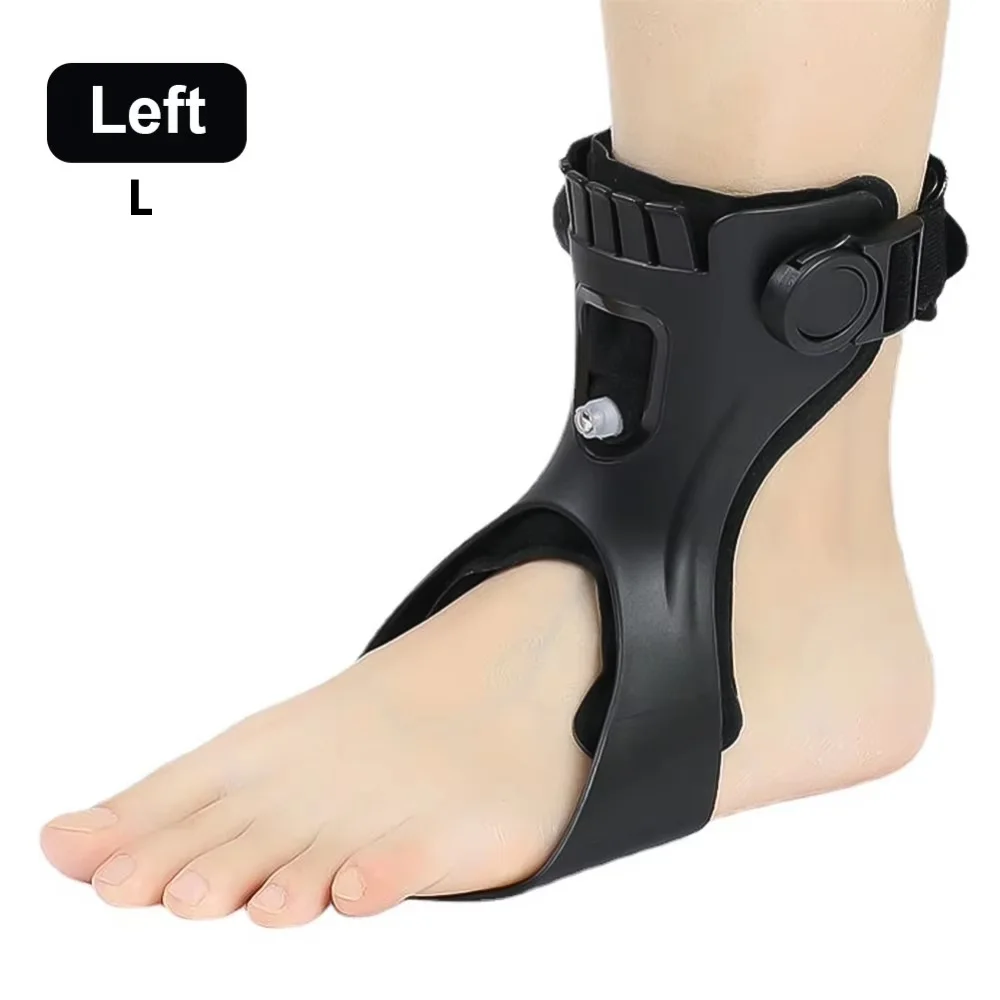 Knopfverstellung, Plantarfasziitis, Schiene, Klammer, Schnalle, Airbag, Dorsal, Tropfenfuß, orthopädische Klammer, bequem, hautfreundlich