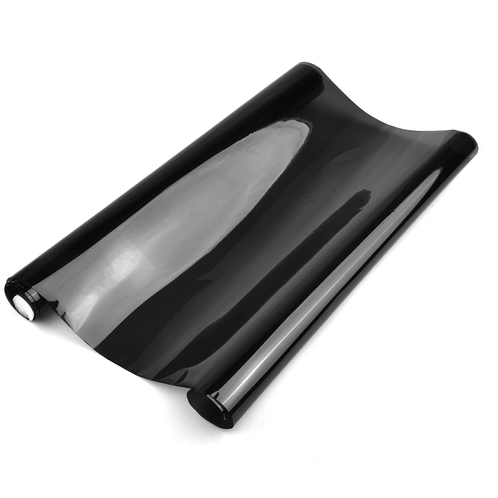 50x100cm Film Tint Window Auto Black Car Home VLT 15% Roll TINTING Useful Accessory Engine High Quality Latest