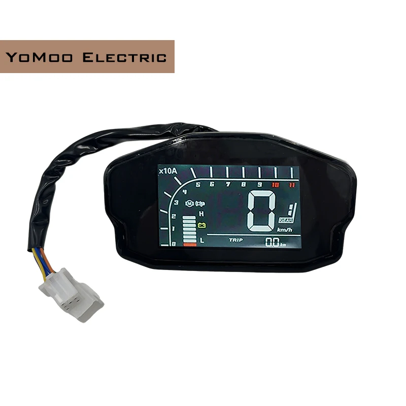 DKD ONE-LIN YXT Speedometer Communication Electric Scooter LCD Display With Bracket For Votol And Fardriver Controller