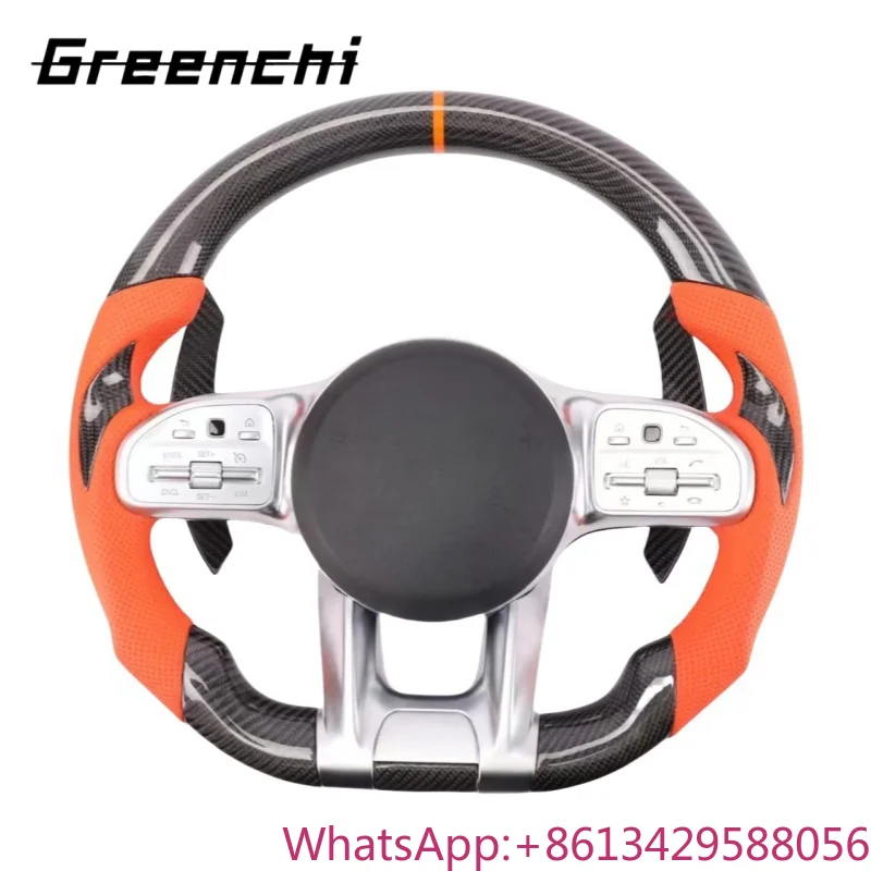 

For Mercedes Benz AMG Steering Wheel GT A-class C-Class E-Class Old Model Upgraded New Mercedes Benz Modified AMG Steering Wheel