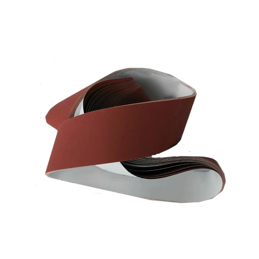 Abrasive Sanding Belts Power Finger File Sander Sheets 5 Pcs 50x1220mm 60/80/120/180/240 Grit Grinder Accessories