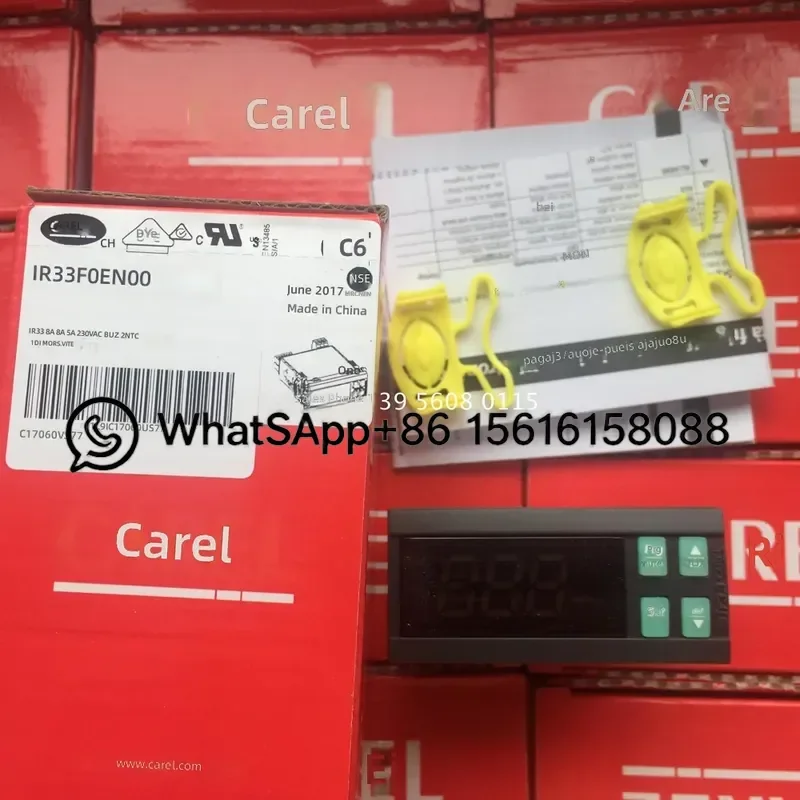 CAREL IR33F0EN00 IR33FOENOO Digital Temperature Controller Thermostat for Refrigeration Cold Room HVAC Control Panel