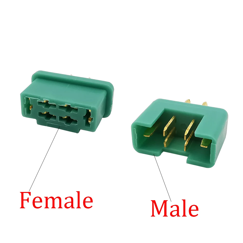 MPX Male Female Connectors 6 Pin Multiplex MPX Plug Jack Connector RC LiPo Battery Aeromodelling Accessorie DIY Tools Parts