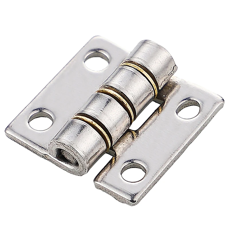 New Thicken 304 Stainless Steel Miniature Loose Small Hinge Quality Durable Flat Silent Hinge For Aluminum Doors Bathroom Door
