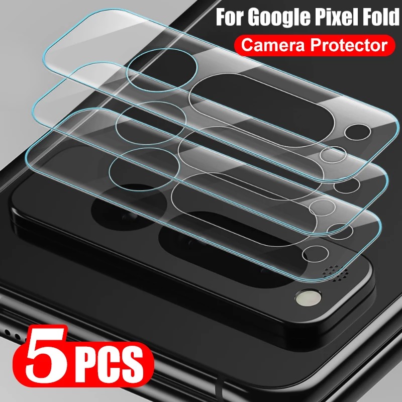 For Google Pixel Fold Camera Lens Protector Tempered Glass Camera Screen Protective Film for Pixel Fold 5G HD Clear Lens Cover