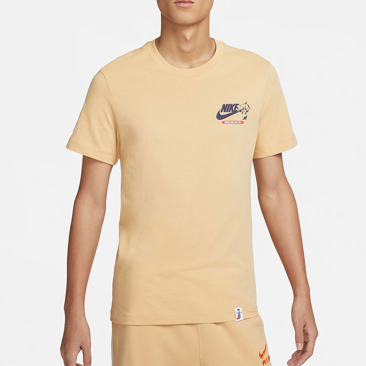 

Nike Official 2024, летние новые мужские дышащие рукава с круглым вырезом и короткими рукавами FV3755-252