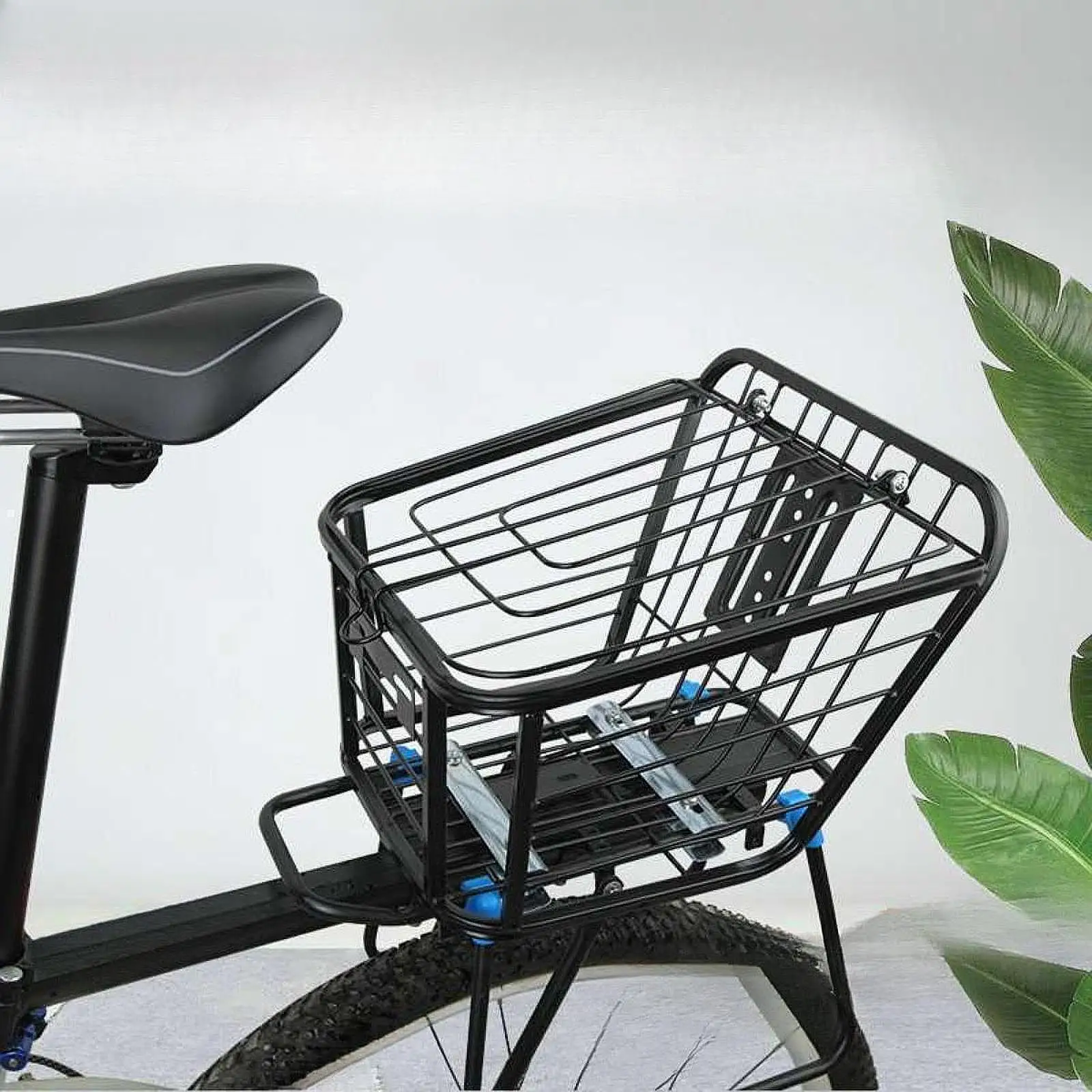 Rear Bike Basket Convenient Stylish Cargo Basket for Travel Sports Cycling