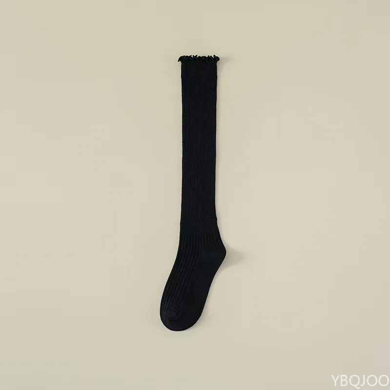 6 pairs minimalist socks women spring autumn new casual comfortable mid tube socks fashionable versatile knee socks