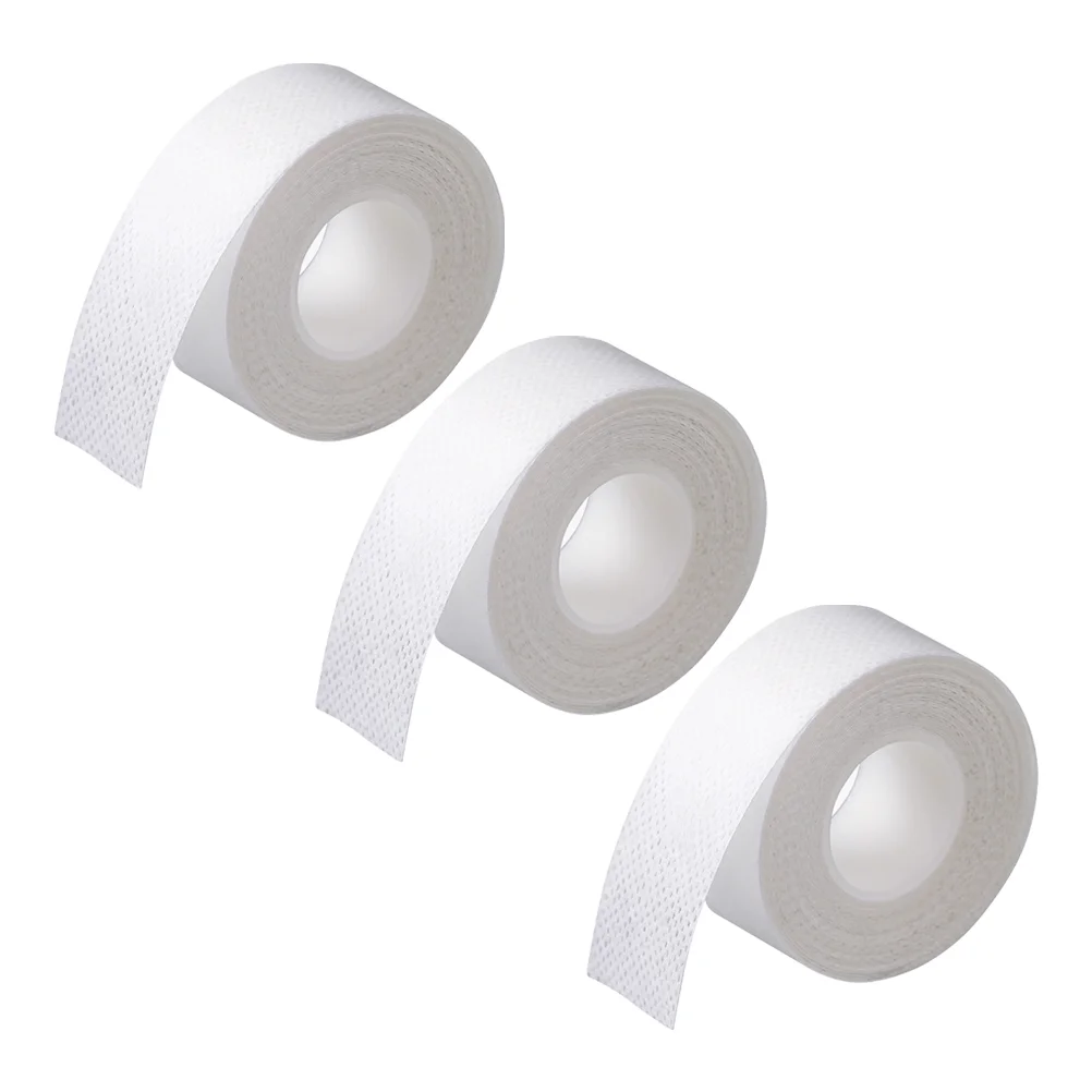 Pegatina para el sudor para el cuello, forro para sombrero, Protector portátil, antiincrustante, almohadilla transpirable, accesorio de absorción, 3 rollos