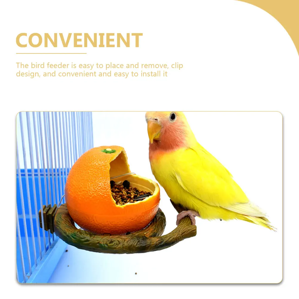 

2pcs Feeder Bowl Large Capacity Hanging Design For Parrot Cage Accessories Pet Feeding Tool Holder Sturdy Food Bowl For Rabbits