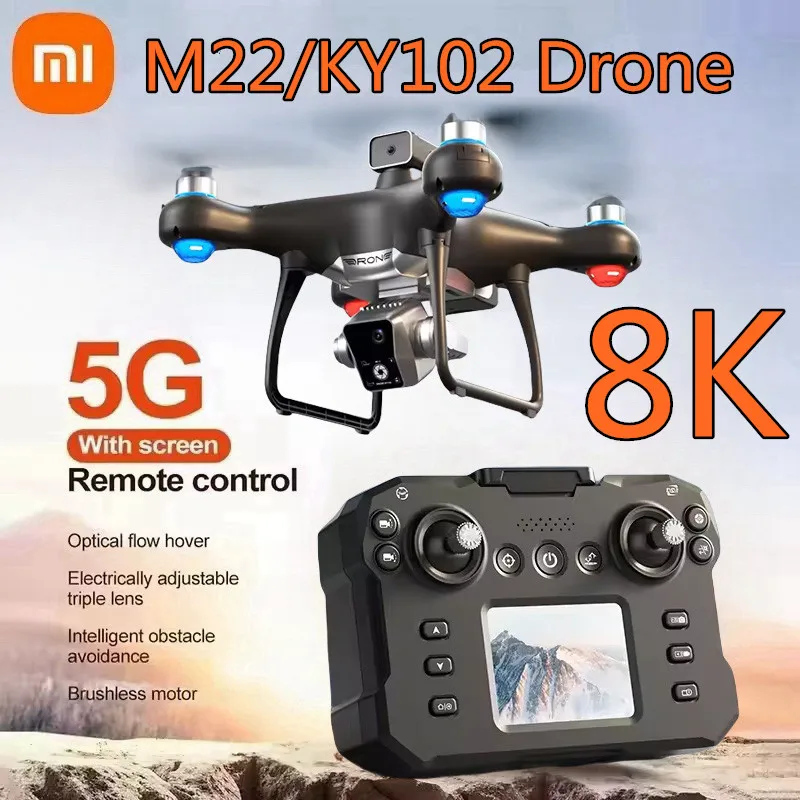 Xiaomi KY102 Profesional Drone 5G Brushless 4K Hd Dual Camera Obstacle Avoidance Aerial Photography Foldable Quadcopter Toy