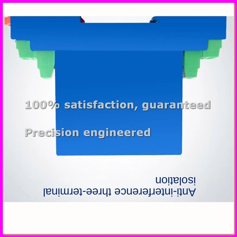 DC Voltage Transmitter 4-20mA Output Voltage Sensor Electromagnetic Isolation DC: 0-500V-ABVP