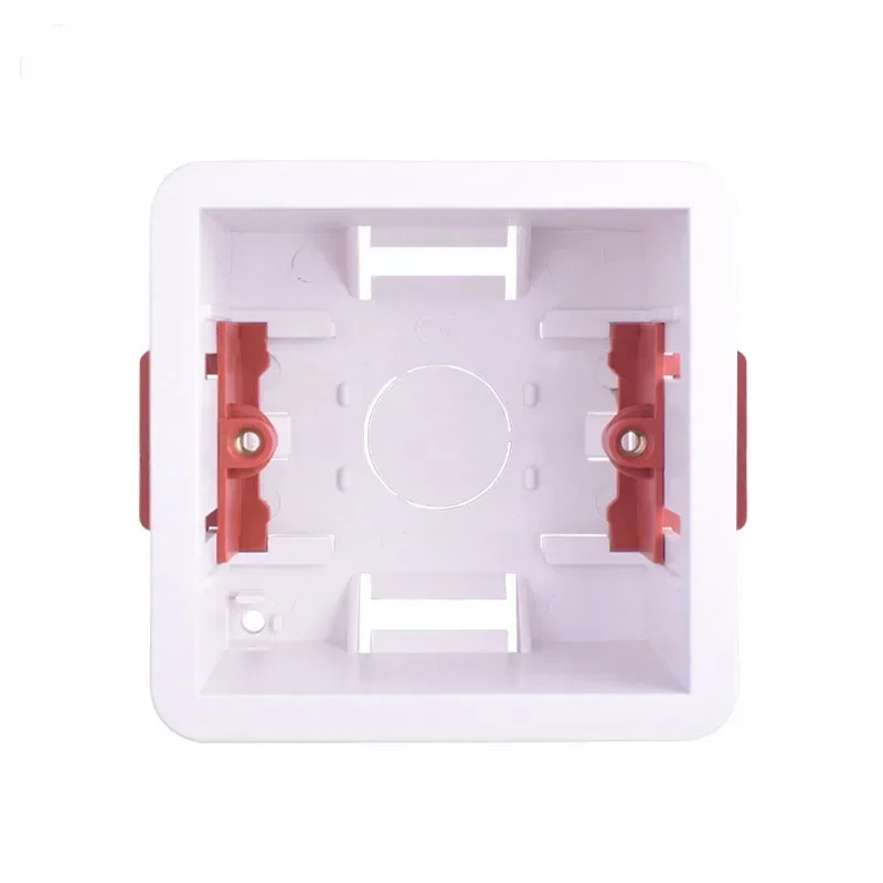 Gypsum Board Concealed Box Trunking 46mm Wall Switch Socket Bottom Box For Home Improvement