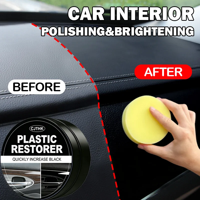 Auto-Kunststoff-Restaurator „Back to Black Gloss“ – Wachsbeschichtungsmittel zur Erneuerung von Autoinnenräumen, Leder und Verkleidungen – Auto-Politur und Reparaturbeschichtung – Detail 4
