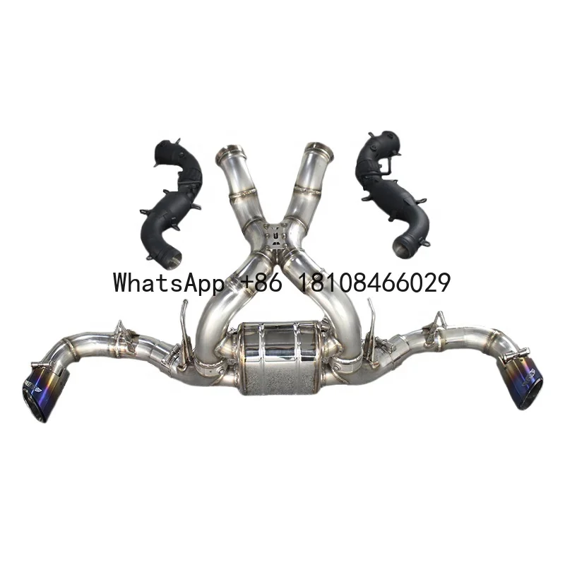 

Oem Full Catback Exhaust Pipe For Mclaren 540/570/570s 3.8t Stainless Steel 304 Catback Exhaust And Ss304 Downpipes Auto Part