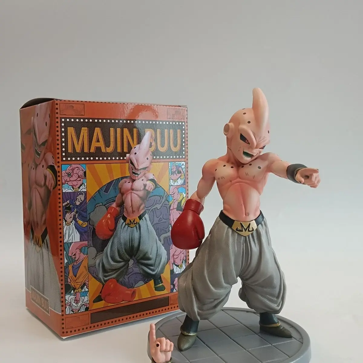 JT studio Same Buu and Boxing  dragon ballz figures anime Chinese Kung Fu Evil grin Combat Stance PVC Mini hot Model Gift Toys